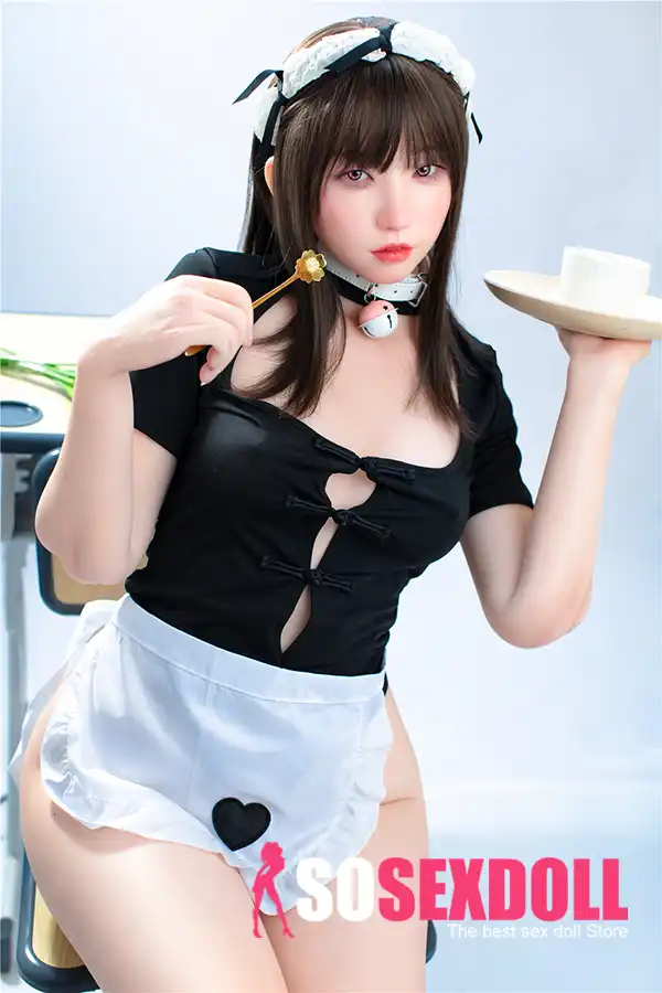 Silicone Cute Playful Cosplay Café Fantasy Sex Doll