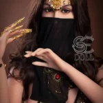 167cm 5ft5 Exotic Belly Dancer Sex Dolls Golden Jewelry Fantasy Dolls E Cup