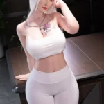 167cm 5ft5 Futuristic Fantasy Lover Dolls Lifelike Silicone Sex Dolls H Cup