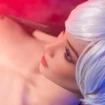 167cm 5ft5 Leather Suit Sexy Love Dolls Night Scene TPE Love Dolls E Cup