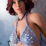 167cm 5ft5 Realistic Summer Beauty Sex Dolls Crochet Swimsuit Sexy Dolls E Cup