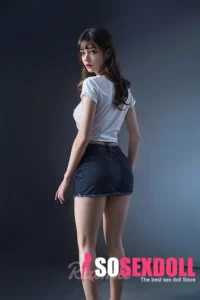 168cm 5ft5 Sexy Mini Skirt Love Dolls Black Hair Fashion Dolls In Stock (EU Only)