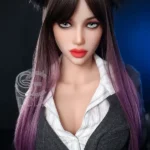 168cm 5ft6 Black Skirt School Girl Sex Dolls Fantasy Cosplay TPE Dolls F Cup