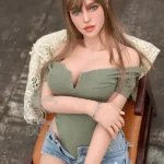 168cm 5ft6 Casual Outdoor Love Dolls Denim Shorts Sexy Dolls F Cup