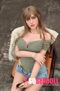 168cm 5ft6 Casual Outdoor Love Dolls Denim Shorts Sexy Dolls F Cup