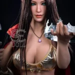 168cm 5ft6 Fantasy Elf Queen Sex Dolls Crown Princess Love Dolls F Cup