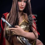 168cm 5ft6 Fantasy Elf Queen Sex Dolls Crown Princess Love Dolls F Cup