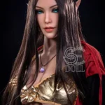 168cm 5ft6 Fantasy Elf Queen Sex Dolls Crown Princess Love Dolls F Cup