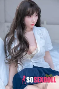 Silicone Innocent Cute Schoolgirl Bedroom Sex Doll