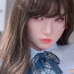 Silicone Innocent Cute Schoolgirl Bedroom Sex Doll