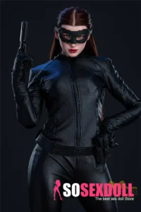 Silicone Slim Strong Seductive Spy Cosplay Sex Doll