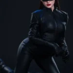 Silicone Slim Strong Seductive Spy Cosplay Sex Doll