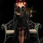 Silicone Dark Seductive Gothic Cosplay Fantasy Sex Doll