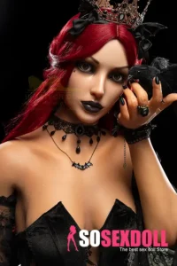 Silicone Dark Seductive Gothic Cosplay Fantasy Sex Doll