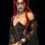 Silicone Dark Seductive Gothic Cosplay Fantasy Sex Doll