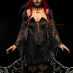 Silicone Dark Seductive Gothic Cosplay Fantasy Sex Doll