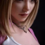 Silicone Innocent Seductive Bar Lounge Fantasy Sex Doll