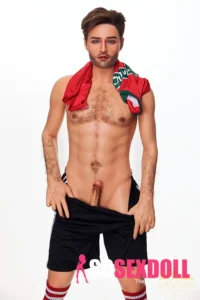 Silicone Athletic Charming Soccer Player Male Sex Doll