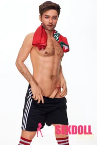 Silicone Athletic Charming Soccer Player Male Sex Doll