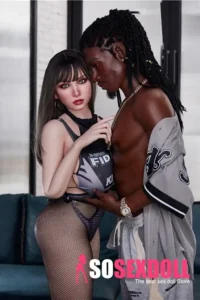 Silicone Muscular Strong Dark-Skinned Realistic Sex Doll