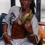 Silicone Muscular Strong Dark-Skinned Realistic Sex Doll