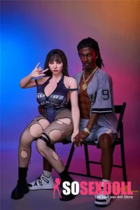 Silicone Muscular Strong Dark-Skinned Realistic Sex Doll