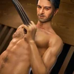 Silicone Muscular Rugged Wild Cosplay Male Sex Doll