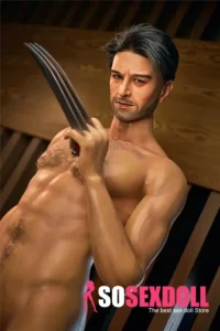 Silicone Muscular Rugged Wild Cosplay Male Sex Doll