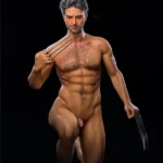 Silicone Muscular Rugged Wild Cosplay Male Sex Doll
