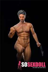 Silicone Muscular Rugged Wild Cosplay Male Sex Doll