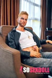 Silicone Tall Cool Leather Bar Nightlife Realistic Sex Doll