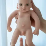 40cm Lifelike Silicone Newborn Cute Reborn Baby Doll for Emotional Bonding