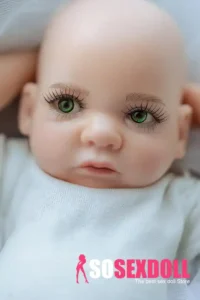40cm Lifelike Silicone Newborn Cute Reborn Baby Doll for Emotional Bonding