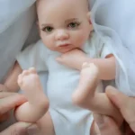 40cm Lifelike Silicone Newborn Cute Reborn Baby Doll for Emotional Bonding