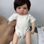 40cm Lifelike Silicone Newborn Cute Reborn Baby Doll for Emotional Bonding