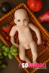 40cm Lifelike Silicone Newborn Cute Reborn Baby Doll for Emotional Bonding