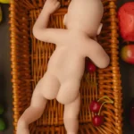 40cm Lifelike Silicone Newborn Cute Reborn Baby Doll for Emotional Bonding