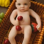 40cm Lifelike Silicone Newborn Cute Reborn Baby Doll for Emotional Bonding