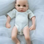 40cm Lifelike Silicone Newborn Cute Reborn Baby Doll for Emotional Bonding