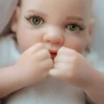 40cm Lifelike Silicone Newborn Cute Reborn Baby Doll for Emotional Bonding