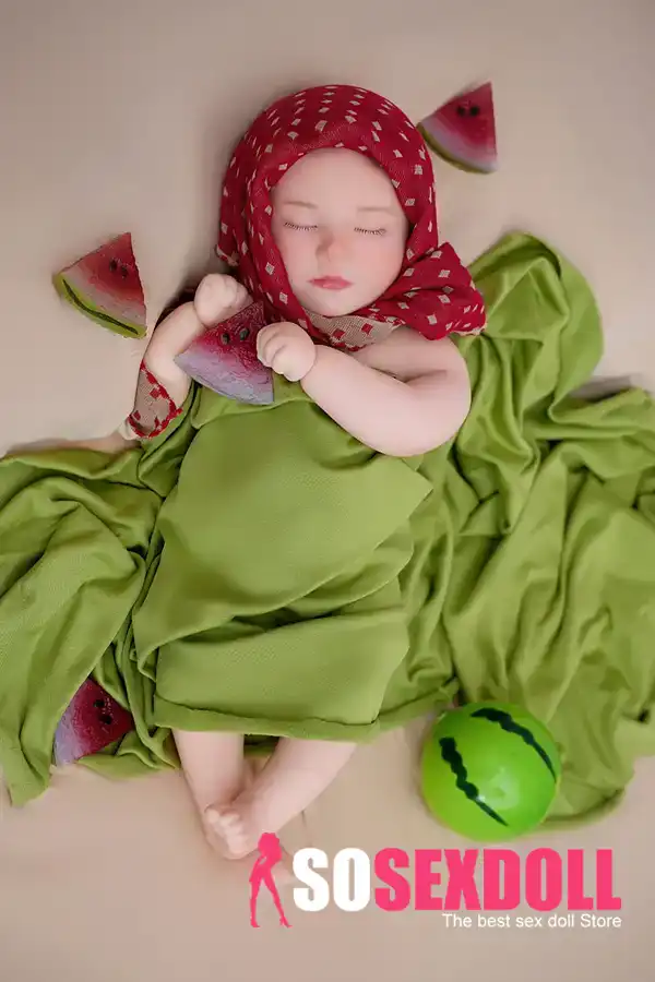 Silicone Cute Fruit-Themed Reborn Baby Doll