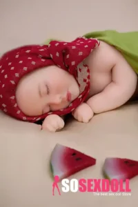 Silicone Cute Fruit-Themed Reborn Baby Doll