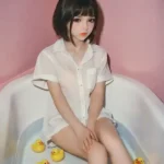 TPE Petite Playful Schoolgirl Bathroom Realistic Sex Doll