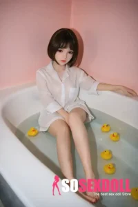 TPE Petite Playful Schoolgirl Bathroom Realistic Sex Doll