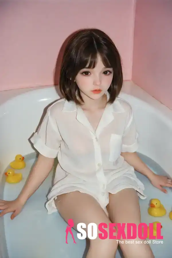 TPE Petite Playful Schoolgirl Bathroom Realistic Sex Doll