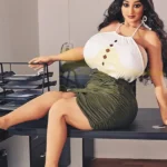 TPE Busty Mature Office Roleplay Realistic Sex Doll