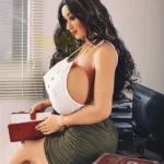 TPE Busty Mature Office Roleplay Realistic Sex Doll