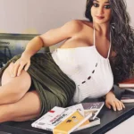 TPE Busty Mature Office Roleplay Realistic Sex Doll