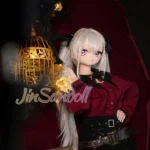 150cm 4ft9 TPE Anime Gothic Vampire Lolita Ashen Hair Sex Doll #Y012 Head