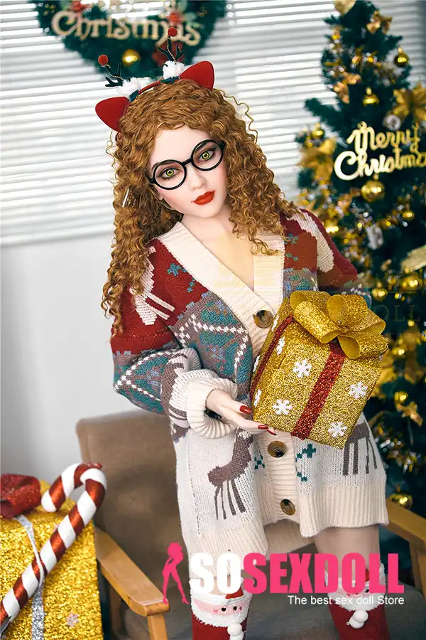 TPE Niedliche Verspielte Weihnachtsfantasie Realistische Sexpuppe